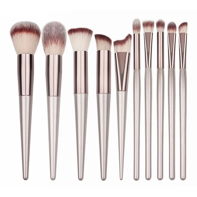 

New Luxury Wooden Makeup Brushes for Foundation Powder Blush Eyeshadow Concealer Lip Eye Make Up Brush Cosmetics Beauty Tools