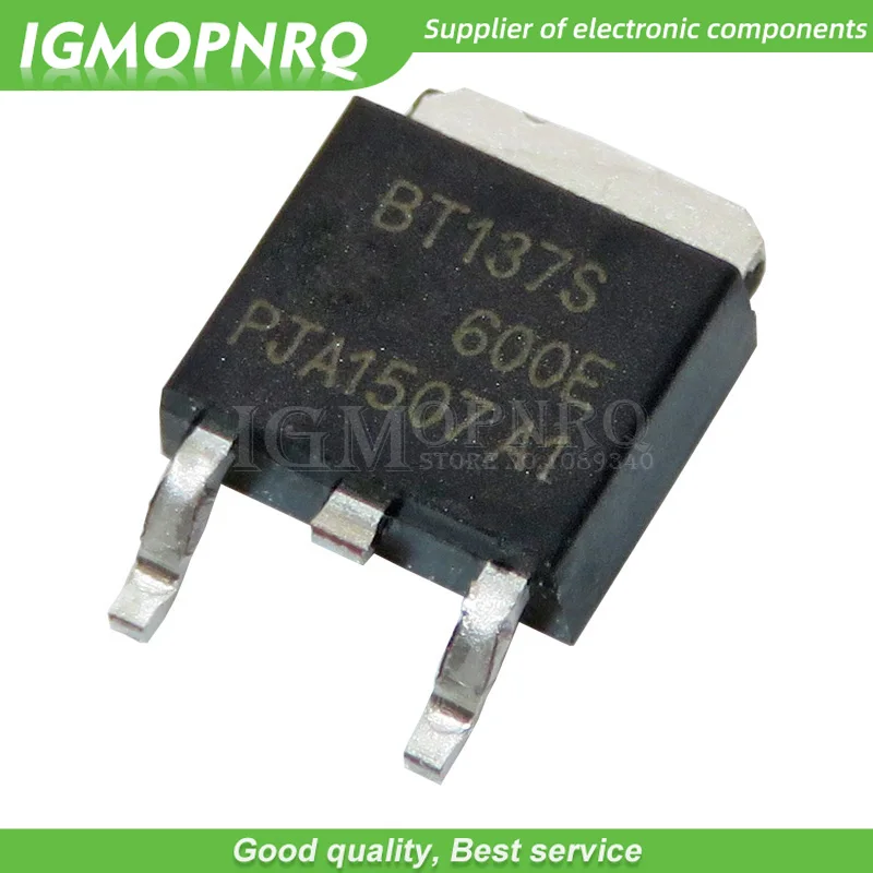 10pcs BT137S 600E BT137S triac SMD TO252 package new original ...