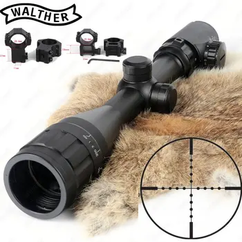

Ar15 Hunting 3-9x40 AOEG Rifle Scope Mil Dot Reticle Red Green Illuminated Riflescope Tactical Optical Sight