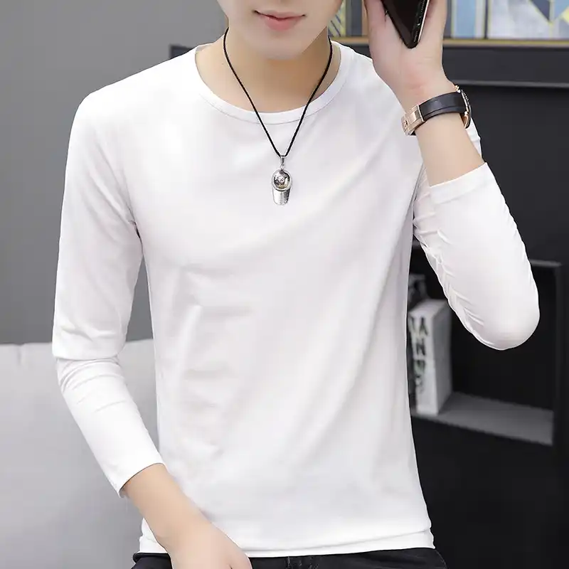 large slim fit t shirts