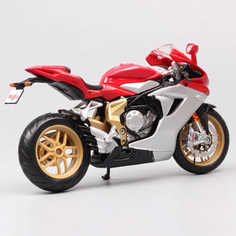 1/12 Масштаб Мини maisto MV Agusta F3 F4 серия Оро мото rcycle Diecasts& игрушечные транспортные средства GP гоночный спортивный велосипед мото миниатюрный для детей