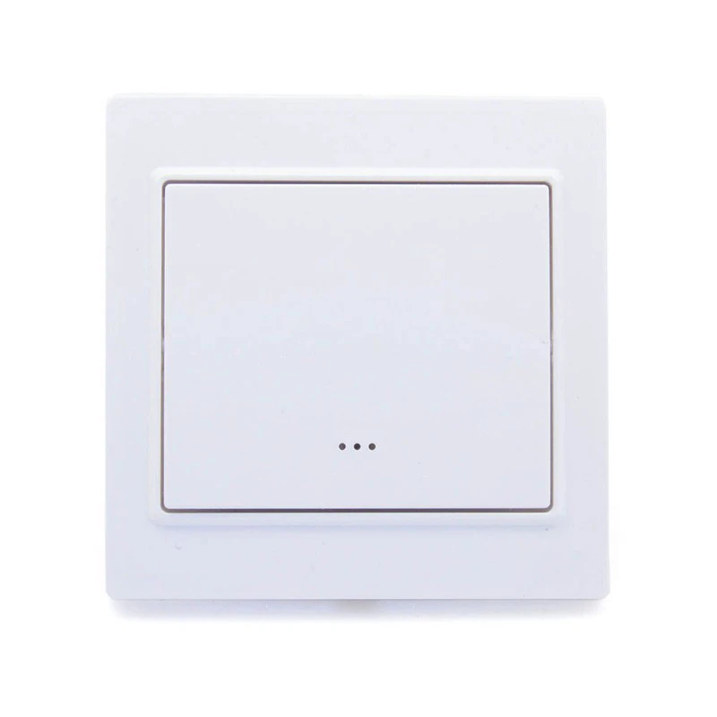 

ZWAVE Plus Smart Light Switch Panel Wall One Gang Single Wall Light Switch Smart Home Automation EU 868.4MHZ