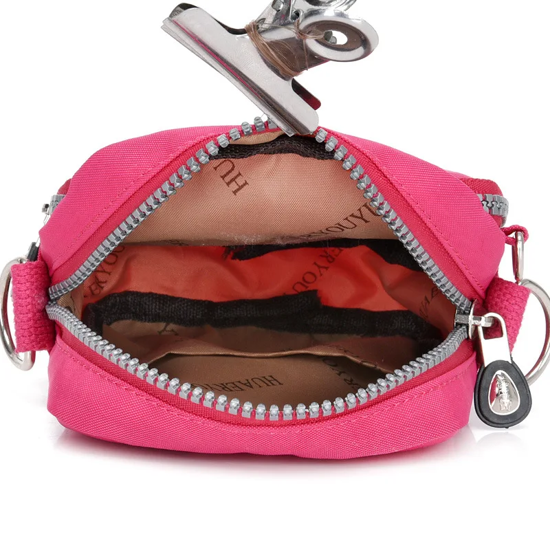 

2019 New Style Nylon Women's Multi-Purpose One-Shoulder Diagonal Bag Sports Casual Waist Hanging Bag Neck between Hanging Bag