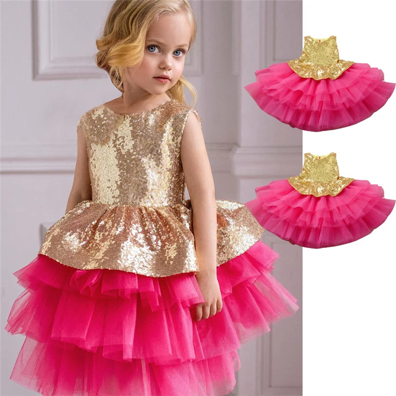 Платье для новорожденных девочек; платье для дня рождения; Новинка года; модное милое платье принцессы для малышей; Одежда для младенцев; платья для малышей