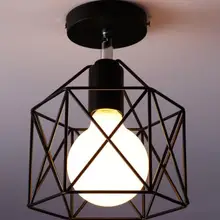 Северной Европе-Стиль креативных железных арт минималистическая Современная балкон, коридор потолочный светильник в соответствии с американским Стиль Утюг в стиле ретро вход