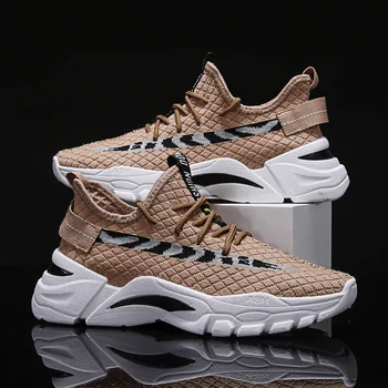 

Sports Shoes Breathable Brand Men Comfortable Solf Spring Zapatillas Hombre Low Adult Man Fashion Leisure Shoes S4300-4314