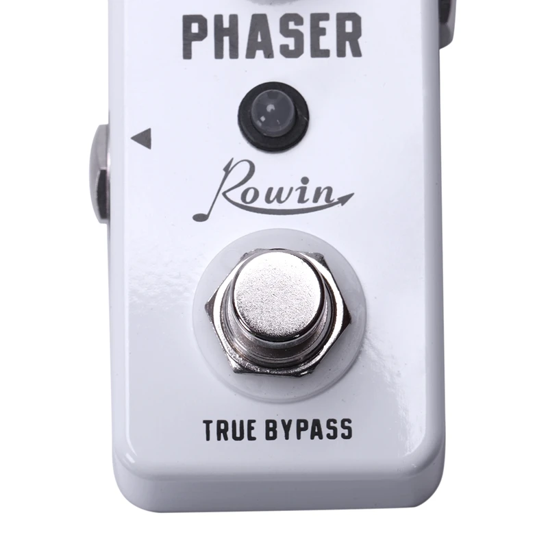 Прямая поставка-Rowin Lef-313 гитарные эффекты классические Phaser мини-гитарные эффекты педаль Гитара два режима работы настоящий обход дизайн