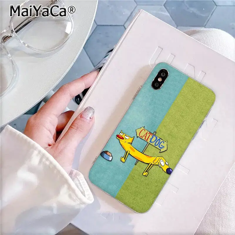 MaiYaCa RUGRATS Rocko medins life dog Прозрачный чехол для телефона Apple iphone 11 pro 8 7 66S Plus X XS MAX 5S SE XR