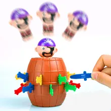 Jeu de seau épée de Pirate, jeu de fête en famille au sol, jouet amusant pour enfants, saut de Pirate, Gadget de décompression, blagues