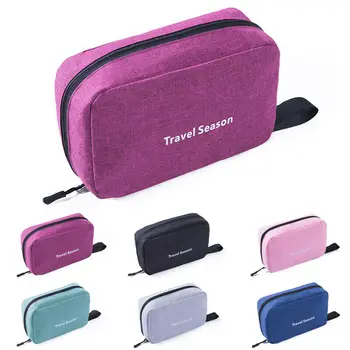 

New Fashion Cosmetic Case Storage Women Makeup Bag Handle Travel Organizer Bags Artist Kit