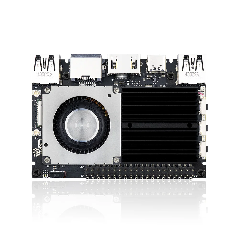  Khadas VIM3 single board computer Amlogic A311D With 5.0 TOPS NPU AI tensorflow x4 Cortex-A73 x2 A5