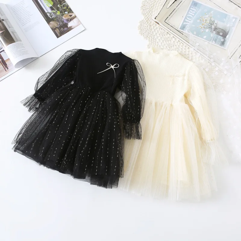 Г. Весенне-осеннее кружевное Сетчатое платье принцессы для маленьких девочек Милая одежда для дня рождения для девочек от 1 до 6 лет