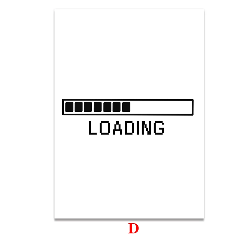 PWP6070 Дизайн мальчиков игра постер и принт Изобразительное искусство геймер цитаты настенный художественный холст живопись для детской комнаты украшения - Цвет: PWP6070