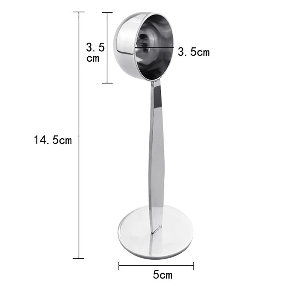 2 в 1 мерная ложка лопатка для кофе из нержавеющей стали с подставкой эспрессо Кофейная Ложка кофейная посуда кухонные гаджеты
