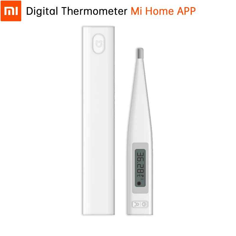 Оригинальный цифровой термометр Xiaomi Mi медицинская поддержка приложение Home
