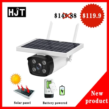 

Full-HD 1080P 2.0MP 4G Solar IP Camera Human Detection Two-way Audio Full Color Night Vision No wiring needed CCTV Camera