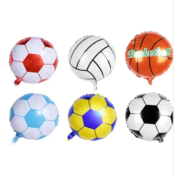 

2PCS 18inch Football Basketball Styling Foil Balloons Birthday Baby Shower Children's Day Decoration Supplies Children's Gifts