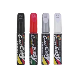 Jeu de stylos de retouche pour voiture, réparation de Surface de voiture, réparation des rayures, peinture blanche, grise, noire, rouge, couleurs mélangées, nouveau 