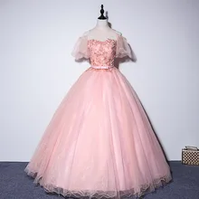 Модное милое бальное платье с аппликацией из бисера, элегантное бальное платье с высоким воротом, винтажное вечернее платье для выпускного бала Vestidos