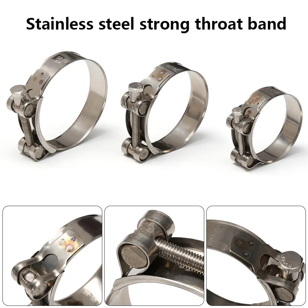 Stainless Steel Hose Clamp for Water Air Fuel Pipe