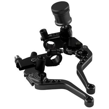 

1 Pair Universal 7/8inch Adjustable Motorcycle Handlebar Brake Clutch Master Cylinder Lever Reservoir Motorcycle Accessories