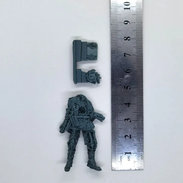 1/35 Scale WWII German Waffen Corpse Military Style Resin Figure WARRIORS #35534 1pc Box Packing Unassembled Uncolored 3