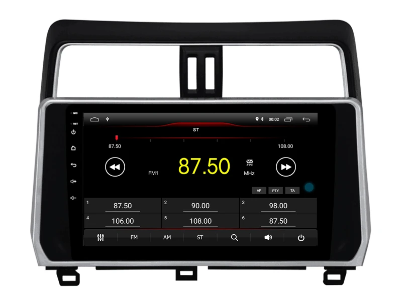 Sale Built in 4G Lte car Intelligent navigation tape recorder 9.0 android car gps radio multimedia player for toyota Prado 2019 2 Sale Built in 4G Lte car Intelligent navigation tape recorder 9.0 android car gps radio multimedia player for toyota Prado 2019 2