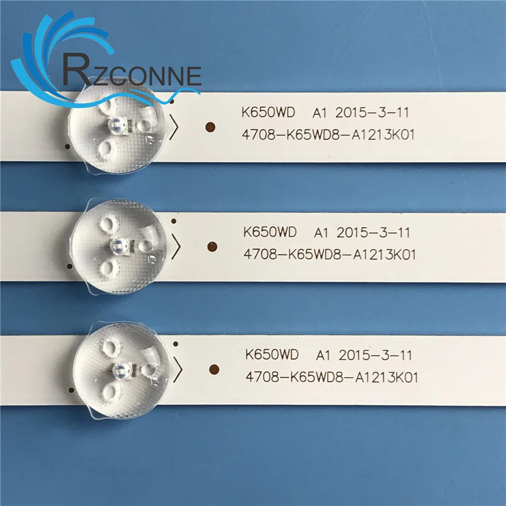 LED Ʈ Ʈ, 8 , 65 ġ TV, 4708-K65WD8-A1213K01 A2213K01 K650WD A1 65PF5459 65PF5455 65PUF6056 65PUF6031