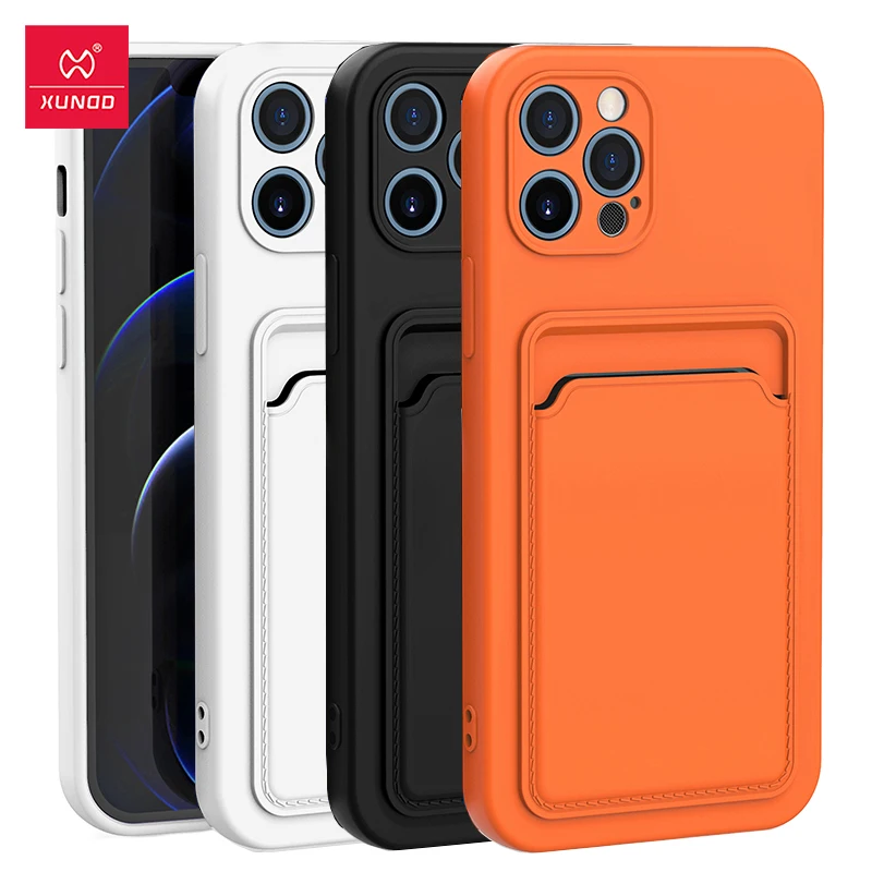 Чехол для iPhone 12 11 Pro Max с защитой карт противоударный чехол подушкой безопасности