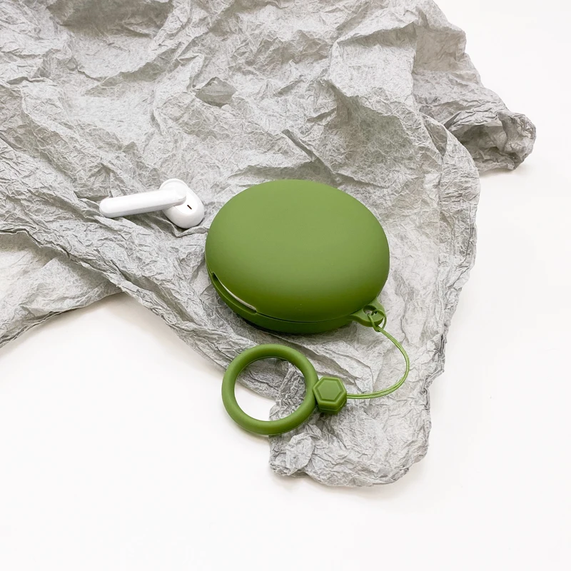 Delicious Fruit Silicone Case for OPPO ENCO W31 Soft Silicone Wireless Bluetooth Earphone Case Cover Charger Box With Hook