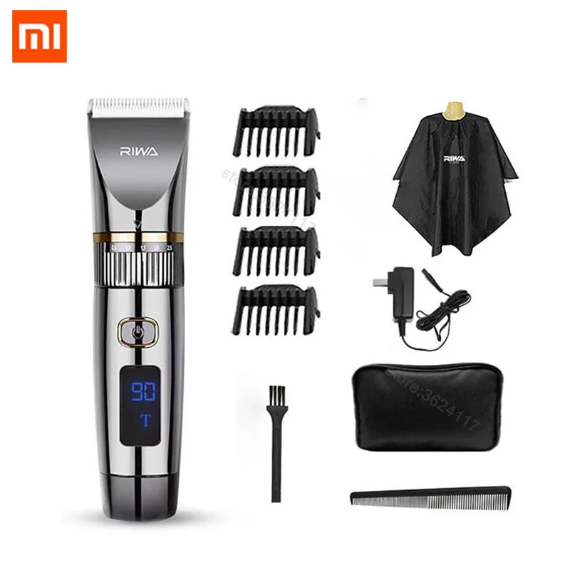 Машинка для стрижки волос Xiaomi Riwa Беспроводная электрическая машинка со