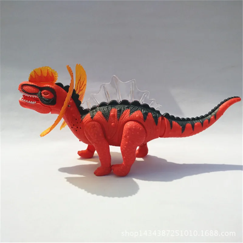 6668 Электрический Ридж Guanlong rong kai динозавр модель музыка огни реалистичный звук детская игрушка