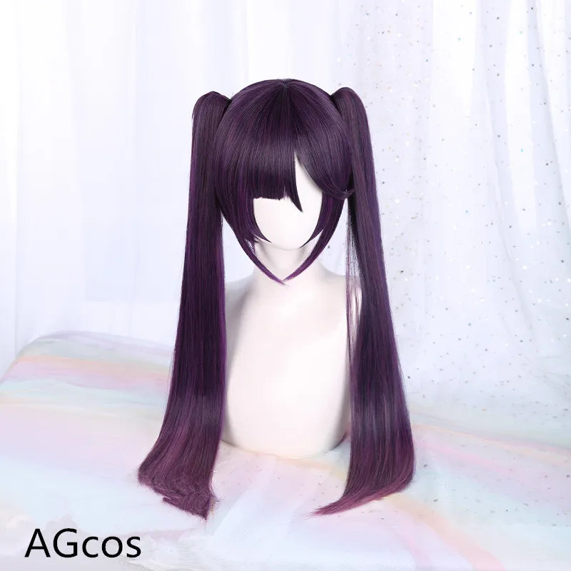

AGCOS Genshin Impact Mona Cosplay Wig Game Hair Cosplay Christmas Wigs