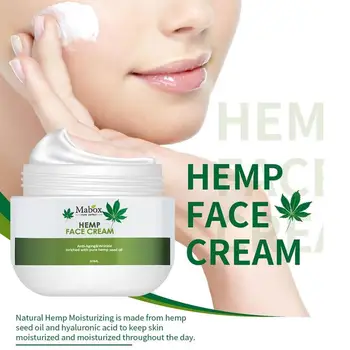

30ml Face Cream Hemp Oil Moisturizer Hyaluronic Acid Nourishing Skin Care Collagen Skin Cream