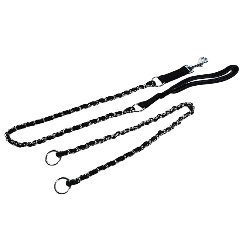 Товары для домашних животных, для средних и больших собак, домашним животным, из нейлона для питомцев мягкий поводок для собак кожаный Управление безопасность обучение защитить собаку тяговый трос для животных