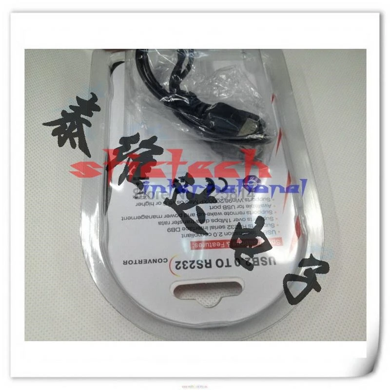 또는 500pcs 새로운 USB 2.0-RS232 직렬 변환기 9 핀 어댑터, Win7/8 도매