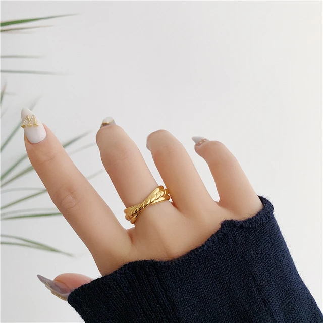 Famous And African|gold-colored Geometric Cocktail Ring For Women - Wedding  & Party Jewelry