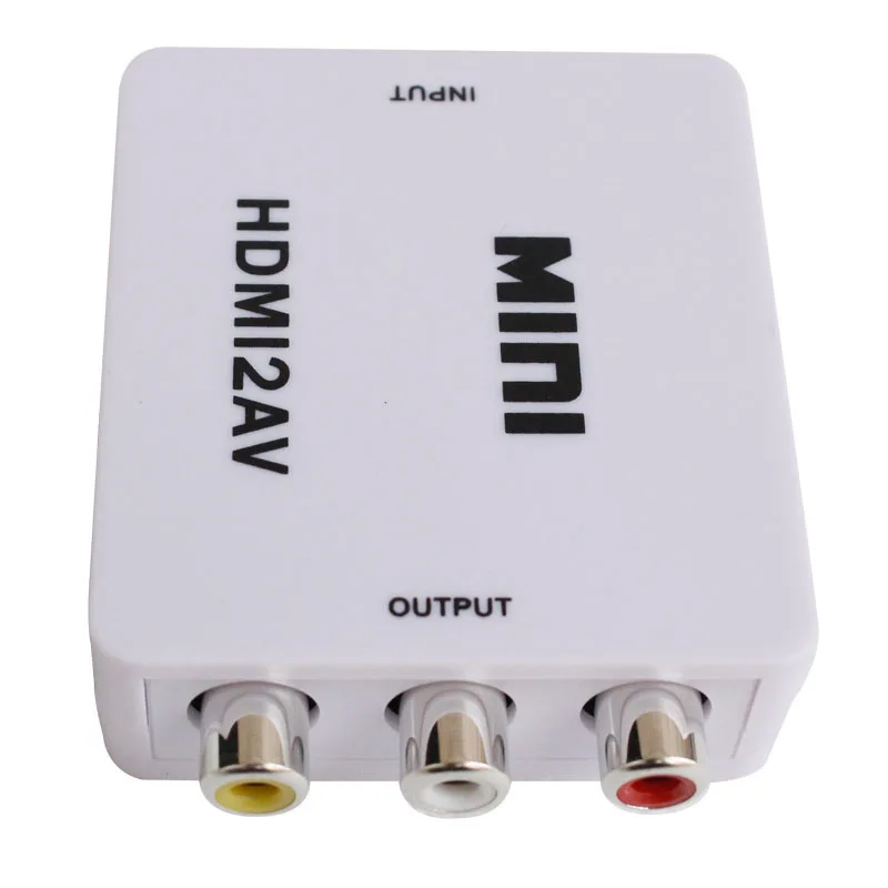 Hdmi в AV конвертер HDMI в 3RCA адаптер 1080P HDMI в AV trichromatic видео мини