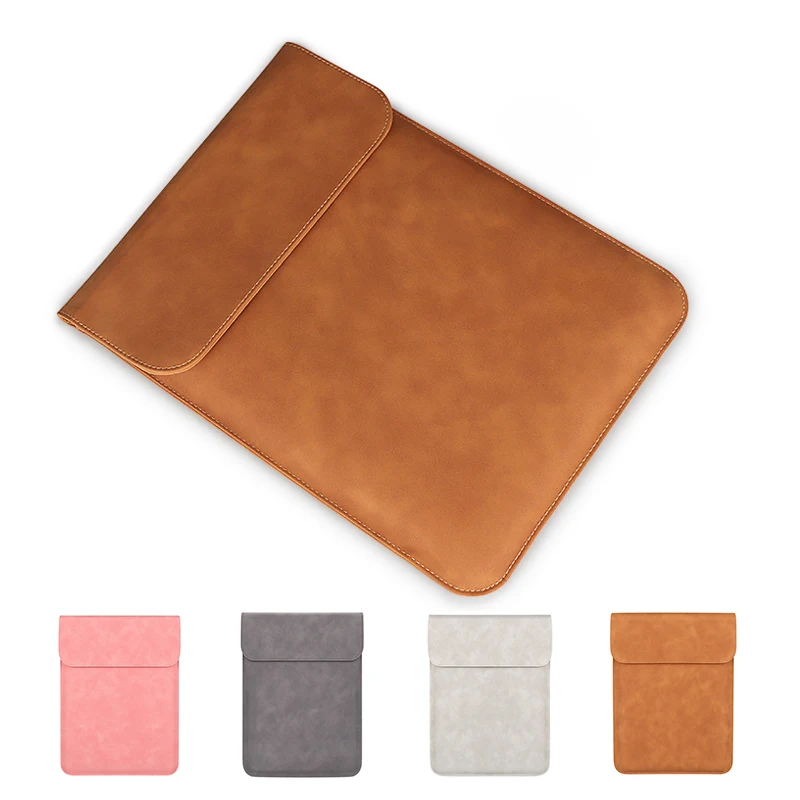 Notebook Laptop Sleeve Case 15 Leather Laptop Sleeve Bag Case Soft Pu Leather Bag Aliexpress