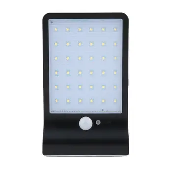 

36Led Light Source Motion Sensor Wall Lamp Solar Powered Lights Waterproof Wall Light Outdoor Water Resistant Night Lighting