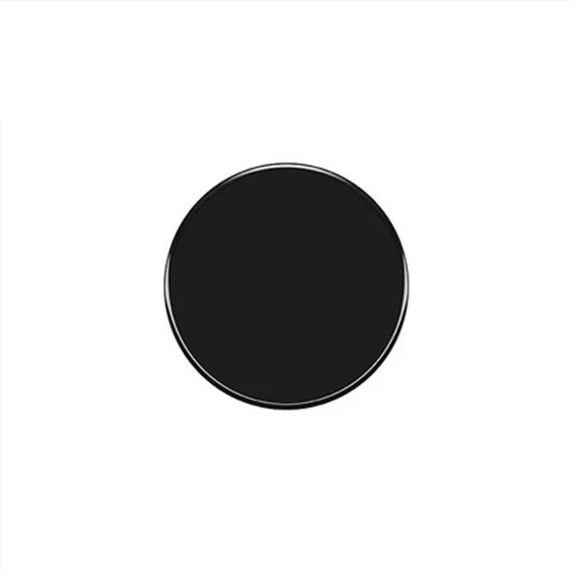 Black Round Сильная Адсорбция Автомобильный держатель для телефона универсальная Настенная Наклейка на рабочий стол крепление поддержка для samsung iPhone расцвет ламы нано резиновые подставки - Цвет: Black Round