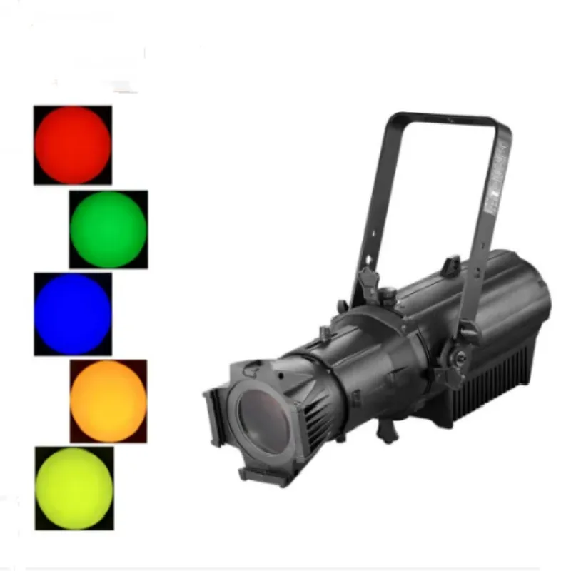 

4pcs/lot Touch Screen 180W/200W/300W COB WW/CW Led Leko Ellipsoidal Zoom LED Profile Fresnel Spot Light For Studio Show Gallery