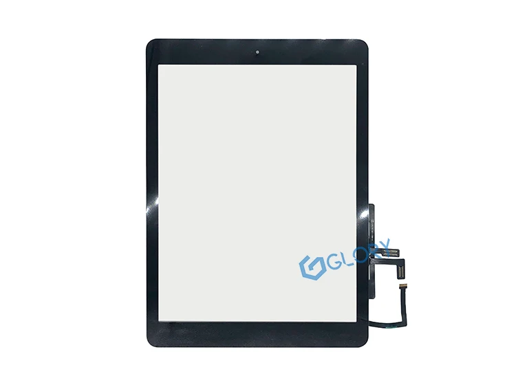 Черный Белый сенсорный экран панель для iPad Air A1474 A1475 сенсорный экран дигитайзер внешнее стекло+ кнопка дома+ наклейки+ набор инструментов