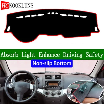 

For changan Alsvin 2009 2010 2011 2012 Non-slip Bottom Dashboard Cover Car Decals Car Stickers Interior Car Accessories