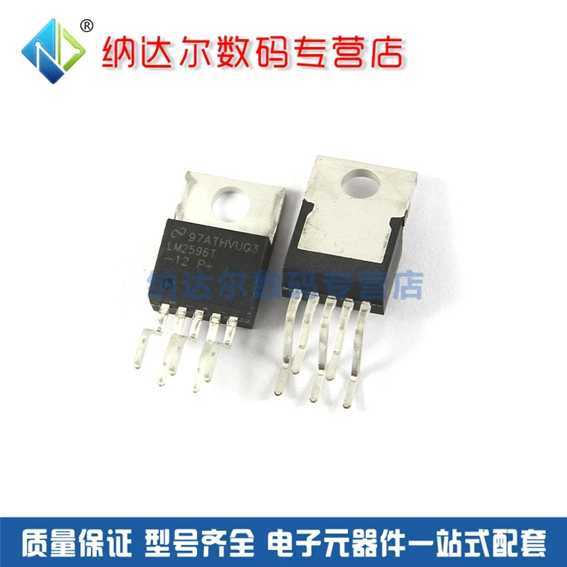 Spedizione Gratuita Lm2596T-12 Lm2596 To220-5 Dc-Dc 12V 3A 10 Pz
