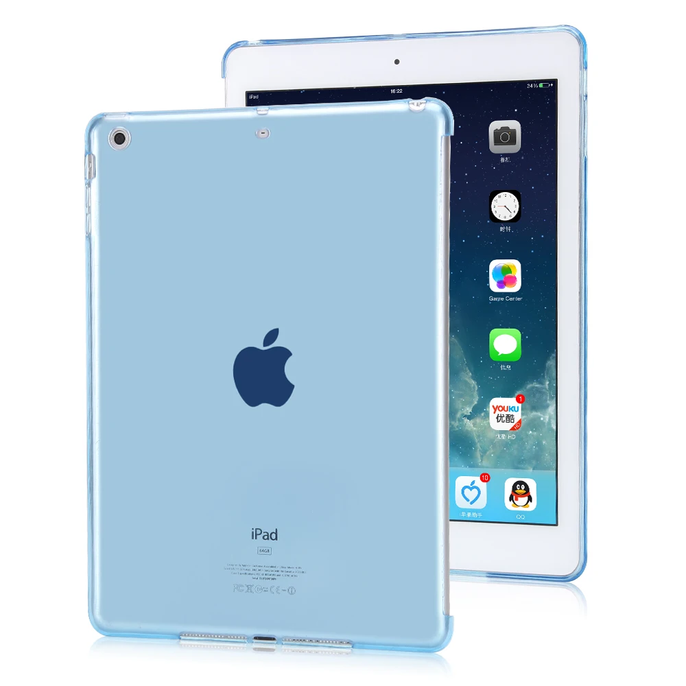 Ударопрочный чехол для ipad 9 7 2018 2017 Силиконовый ТПУ накладка Apple 6 го поколения