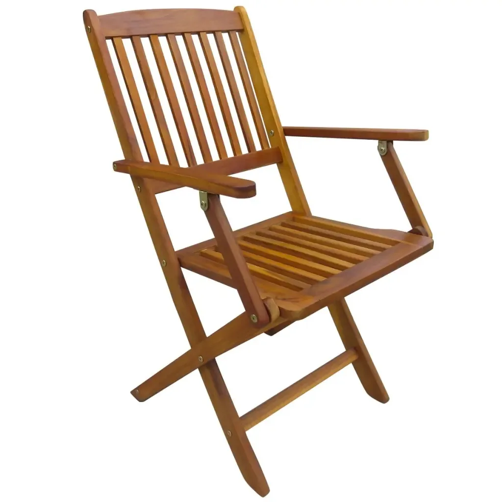 VidaXL 7 Piece Desk And Chairs Folding Outdoor Dining Set Solid Acacia Wood High Quality Outdoor Furniture VidaXL 7 Piece Desk And Chairs Folding Outdoor Dining Set Solid Acacia Wood High Quality Outdoor Furniture