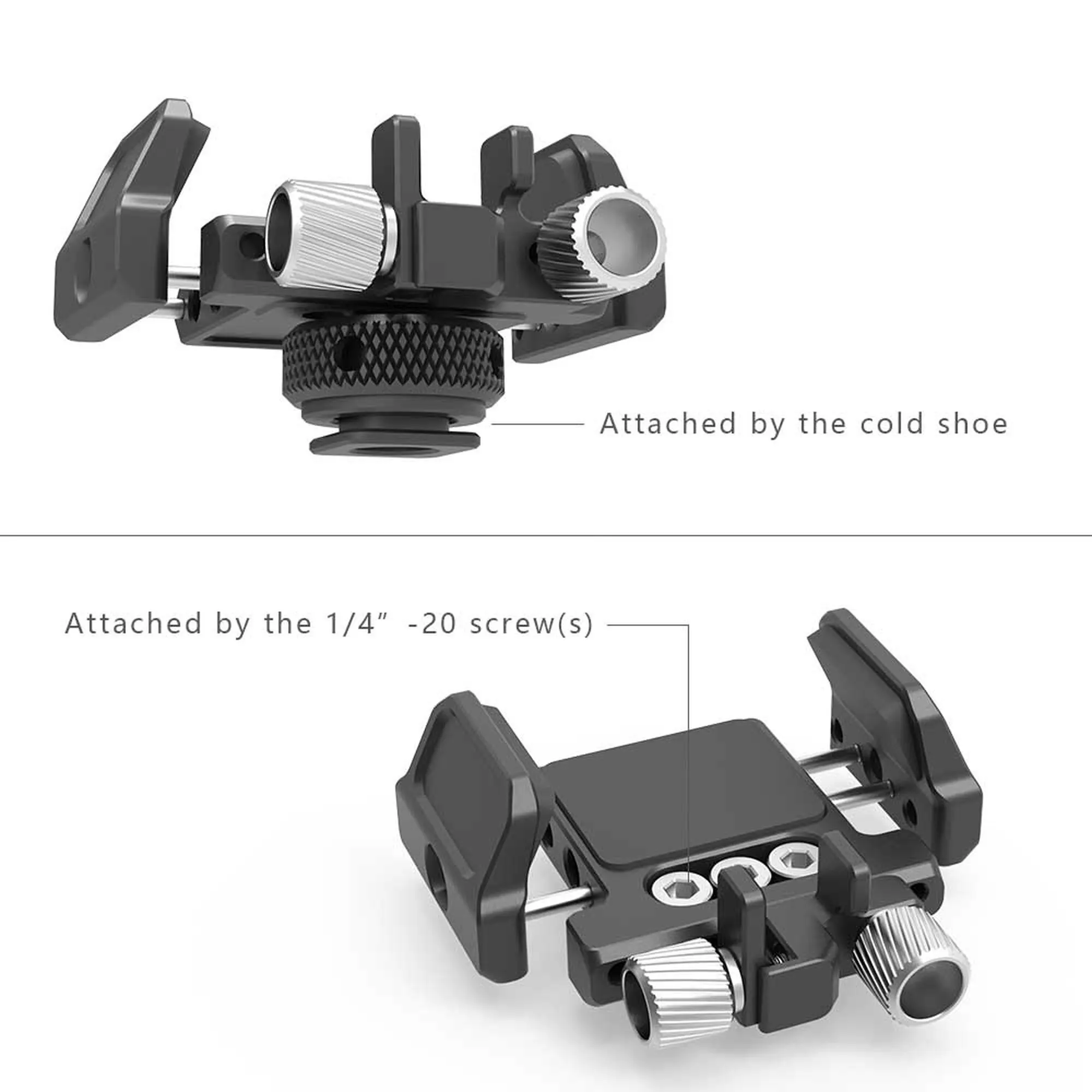  SmallRig DSLR Kamera Clamp Universal Halter Halterung für Externe SSD für Samsung T5 SSD für Angelb