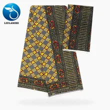 LIULANZHI Африканский шифон ткани шифон принты ткань+ нигерийская модель ткань для одежды 4+ 2 ярдов ML9X48-ML9X82