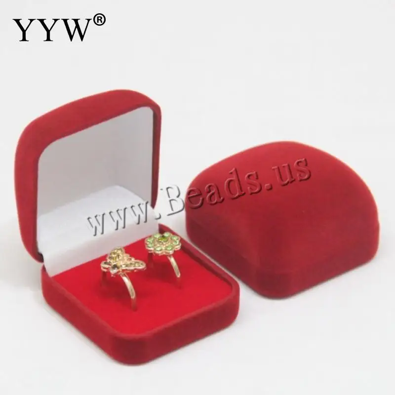 

10pcs/Lot Fabric Gift Box Square Jewelry Package Box Ring Stud Earrings Jewelry Organizer Storage Gift Box 58.2x53.2x35.4mm